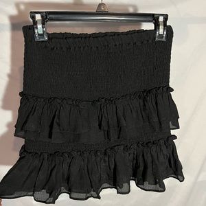 Black glam skirt